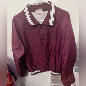 Men’s maroon work jacket